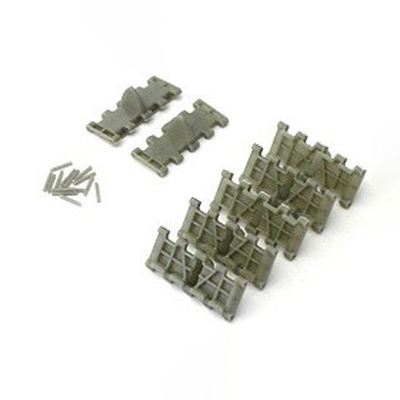 MC135022W MasterClub 1/35 Траки сборные (смола) для танка тип 34 M1942 ЧТЗ
