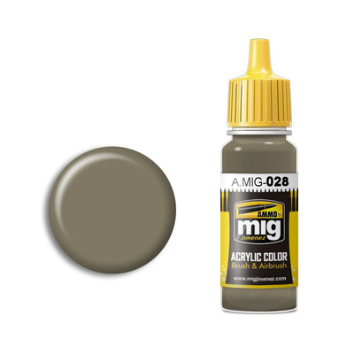 AMIG0028 Ammo Mig RAL7050 F7 GERMAN GREY BEIGE / Немецкий бежево-серый 
