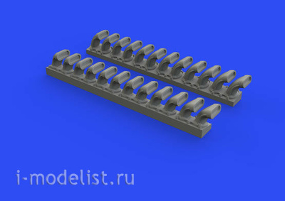 648508 Eduard 1/48 Набор дополнений P-400 выхлопные патрубки