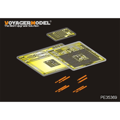 PE35369 Voyager Model 1/35 Фототравление для 75mm PaK 40/4 auf Steyr RSO Fighting platform(AMMO INCLUDE) (Dragon)