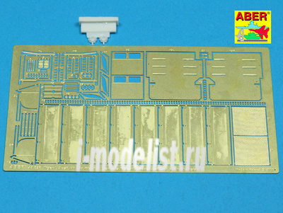 48 026 Aber 1/48 Фототравление Sd.Kfz.181,Pz.Kpfw.VI Ausf.E Tiger I Early fenders for Afrika Korps version