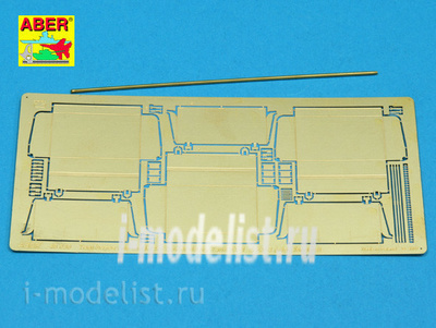 48 030 Aber 1/48 Фототравление Soviet Heavy Tank Kv-1or Kv-2 early with wide fenders Vol.2 - Tool boxes late type