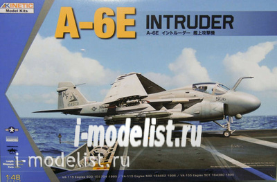 K48023 Kinetic 1/48 Американский штурмовик A-6A/E Intruder