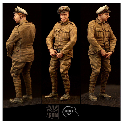 F35-009 Copper State Models 1/35 Помощник старшины подразделения бронеавтомобилей Британской RNAS