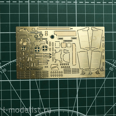 048205 Microdesign 1/48 photo etched parts for Bf-109/G6 from the Zvezdas