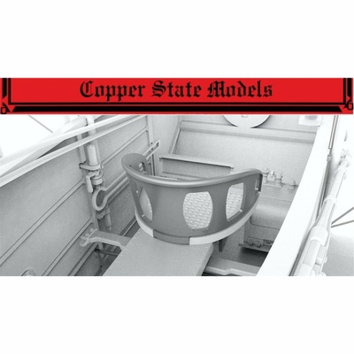 A32-013 Copper State Models 1/32 Спинка сиденья для Caudron G.III (британского типа)