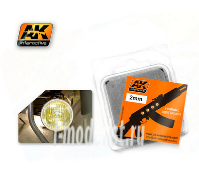 AK-208 AK Interactive Lens transparent yellow AMBER 2mm