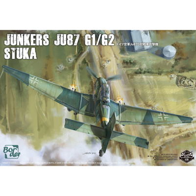 BF-002 Border Model 1/35 Junkers Ju 87 G1/G2 StuKa