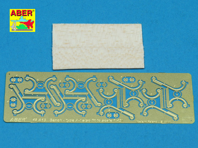 48 A15 Aber 1/48 Фототравление Bench type A