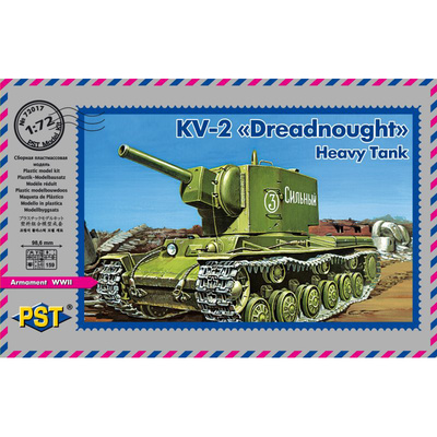 72017 Pst 1/72 Советский тяжелый танк КВ-2