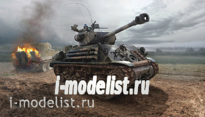 6529 Italeri 1/35 M4A3E8 SHERMAN 