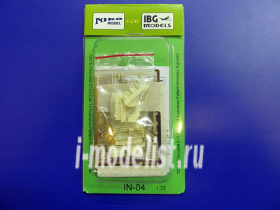 IN-04 IBG 1/72 Set of additions to Chevrolet C15A No.13 Cab Wireless