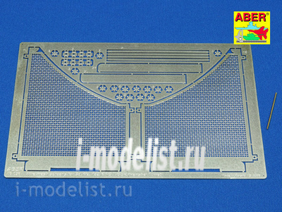 16 036 Aber 1/16 Фототравление для Tiger II Henshel Vol.3 - Anti Mine Mesh