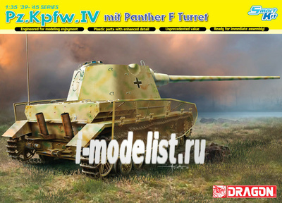 6824 Dragon 1/35 Pz.Kpfw.IV mit Panther F Turret
