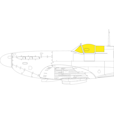 EX797 Eduard 1/48 Окрасочная маска для Spitfire Mk. V TFace