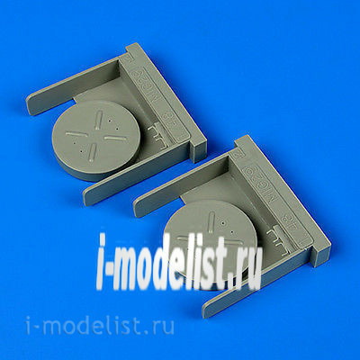 QB48 686 QuickBoost 1/48 Набор дополнений к MiGG-29A Fulcrum Exhaust Covers Type B