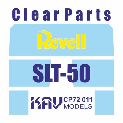 CP72 011 KAV Models 1/72 Glazing for SLT-50 (Revell)
