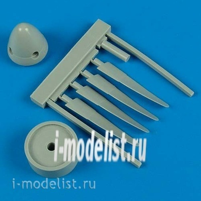 QB48 466 Quickboost 1/48 Propeller for P-51D Mustang propeller w/tool