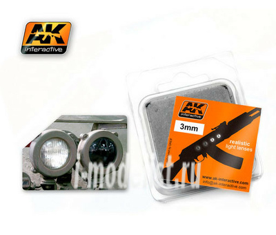 AK221 AK Interactive Lenses clear black/white BLACK/WHITE 3mm