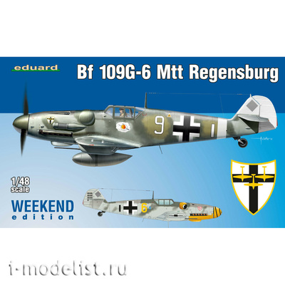 84143 Eduard 1/48 Bf 109G-6 MTT Regensburg