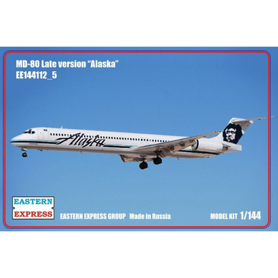 144112-5 Восточный экспресс 1/144 Авиалайнер MD-80 поздний Alaska (Limited Edision)