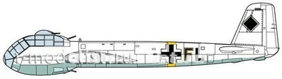 02180 Hasegawa 1/72 Самолёт Junkers JU88F Long Range Recon Plane Limited Edition