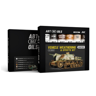 ABT302 Abteilung 502 paint Set Vehicle Weathering and Effects Set