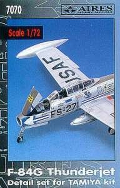 7070 Aires 1/72 Набор дополнений F-84G Thunderjet detail set