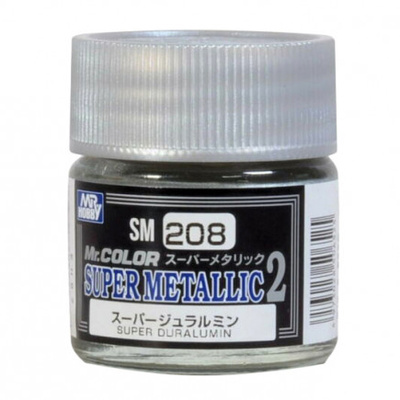 SM208 Gunze Sangyo Art paint T.M. MR.HOBBY 10ml. Super Duralumin