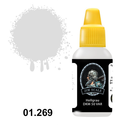 01.269 Jim Scale Краска акриловая цвет Hellgrau DKM 50 VAR