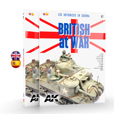 AK130003 AK Interactive Книга Британцы на войне - Часть 2 / BRITISH AT WAR – LOS BRITÁNICOS EN GUERRA VOL.2