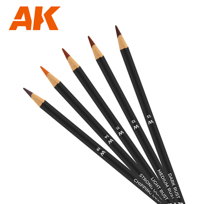 AKКМБ5 AK Interactive Набор карандашей для везеринга 