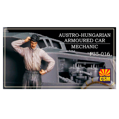 F35-016 Copper State Models 1/35 Механик австро-венгерского броневика
