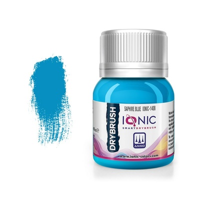 IONIC-1408 Ammo Mig Краска IONIC DRYBRUSH Сапфирово-голубой / Saphire Blue