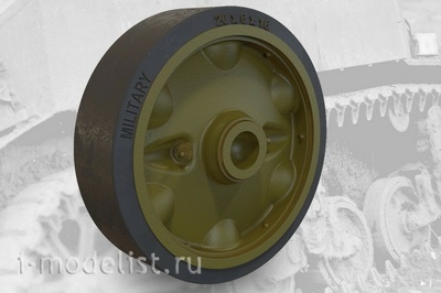 35003 Fury Models 1/35 add-on set stamped road wheels HMC set A for US light tank M5A1 / M8 stamped road wheels HMC set A  