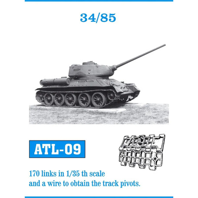 ATL-35-09 Friulmodel 1/35 Траки сборные (железные) для танка тип 34/85