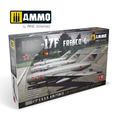 AMIG8512 Ammo Mig 1/48 Истребитель М-17F/LIM-5, U.S.S.R.-G.D.R., Премиум-версия