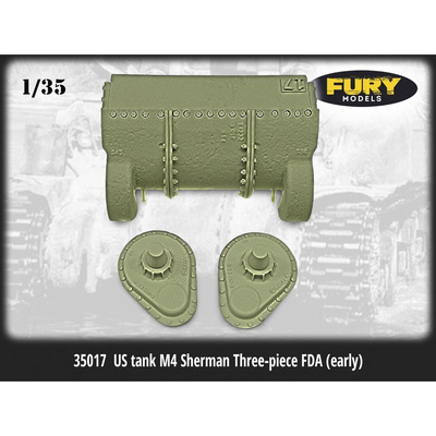 35017 Fury Models 1/35 M4 Sherman Tank Assembly Kit (Early)
