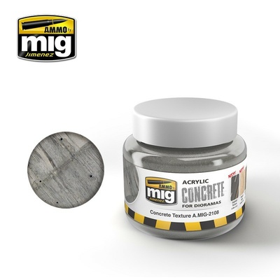 AMIG2108 Ammo Mig Акриловый продукт для создания бетона / Concrete Texture