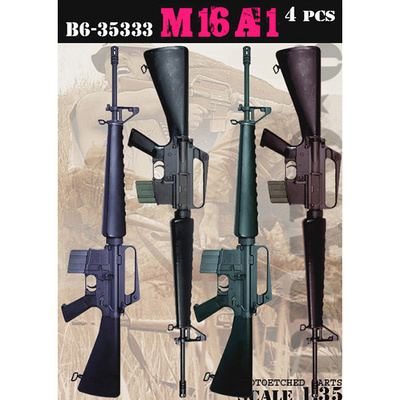 B6-35333 Bravo-6 1/35 M16A1, 4 шт.