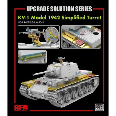 RM-2036 Rye Field Model 1/35 Набор улучшения для советского танка КВ-1 с упрощенной башней