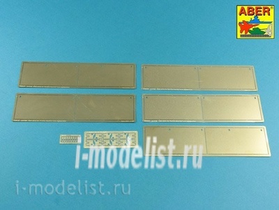 16018 Aber 1/16 Фототравление для Panther G- Vol.4- Side Skirts