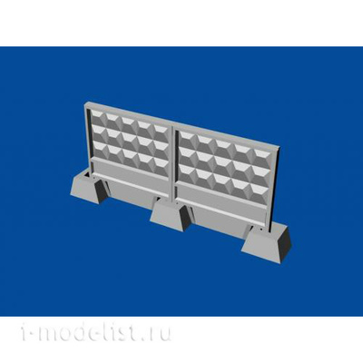 MDR14404 Metallic Details 1/144 Российский бетонный забор ПО-3м
