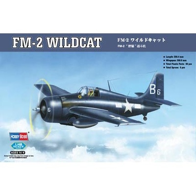 80330 HobbyBoss 1/48 Американский палубный истребитель-бомбардировщик F4FM-2 Wildcat