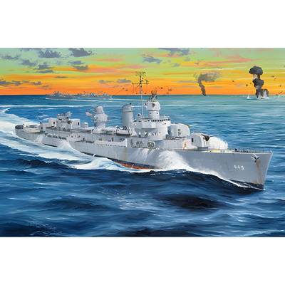 03723 Т$ач 1/200 Эсминец США USS Fletcher DD-445