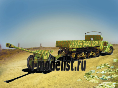 35803 ICM 1/35 V3000 M Maultier c gun Pak 36(r)
