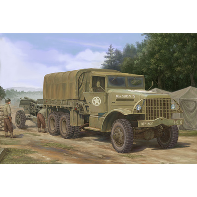 83802 HobbyBoss 1/35 Американский грузовик White 666 Cargo (Мягкий верх)