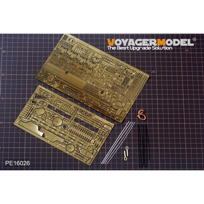 PE16026 Voyager Model 1/16 Фототравление для WWII German Panther G Basic Upgrade Set