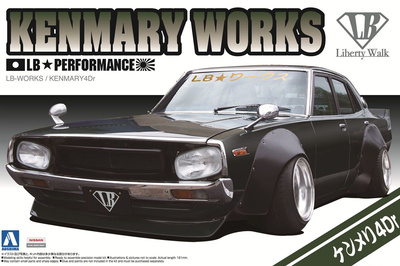 05127 Aoshima 1/24 Kenmary Works LB Performance Kenmary 4 Door 2015