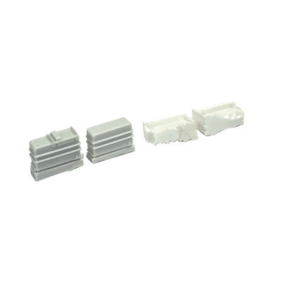 D35032 Zedval 1/35 Пулеметные коробки ЗПУ для танка Т-90, в комплекте 4 детали